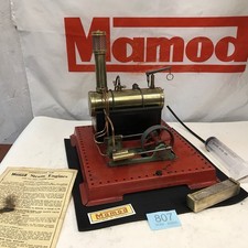 Mamod SE3  WORKING Twin Steam Engine Plus Burner & Extras # 807