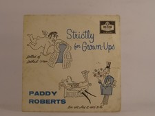 PADDY ROBERTS STRICTLY FOR