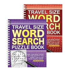 Travel Size Word Search Spiral