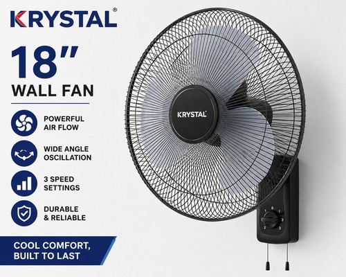 Wall fan heavy duty - wall,