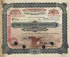 Baldwin Piano 1910 Cincinnati