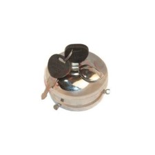 Chrome Plated Locking Petrol Tank Cap + Keys For Vintage Morris Austin Cars GEc