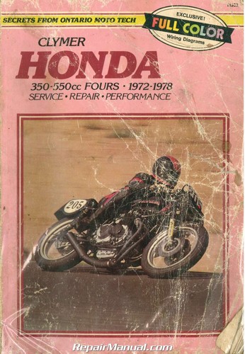 Used clymer honda 350 - used,