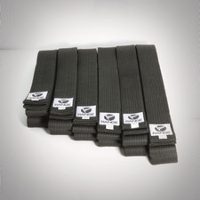 Adults martial arts black belt - black,