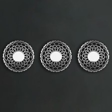 3pc Mirror Set Hanging Silver