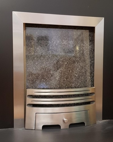 Replacement gas fire silver - replacement,