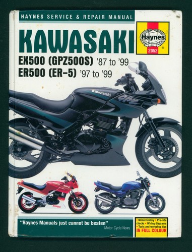 Kawasaki gpz500s haynes - kawasaki,