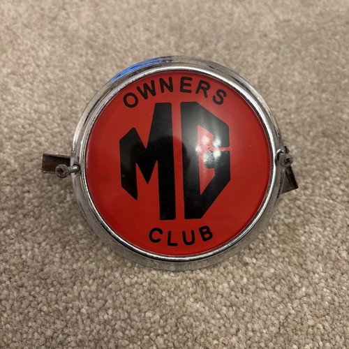 Owners club badge - mg,