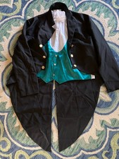 New Downton Abbey Halloween Butler Costume Men’s Size L-XL 46/48