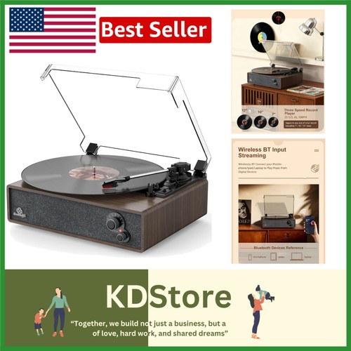 Unique retro vinyl turntable - retro,