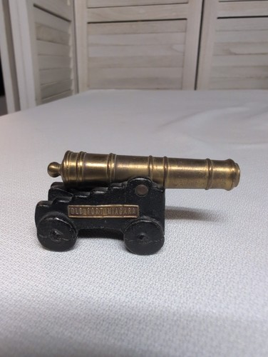 Vtg brass and cast iron - and,