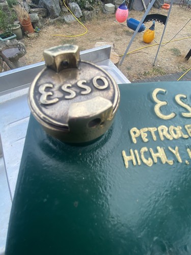 Vintage esso gallon petrol - vintage,