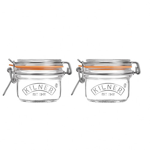 Pack 125ml kilner jar - 2, "125ml