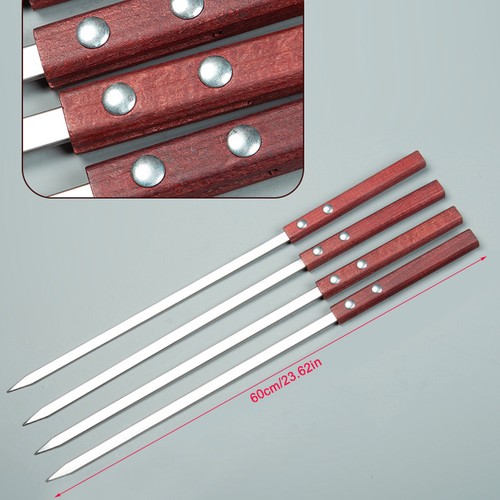 12pcs large barbecue skewers - 6/12pcs,
