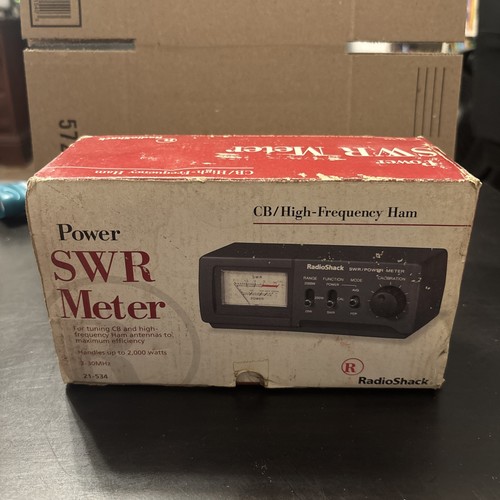 Radioshack power swr - radioshack, meter-