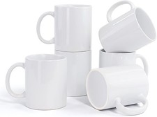 36 Sublimation Mugs 11oz White