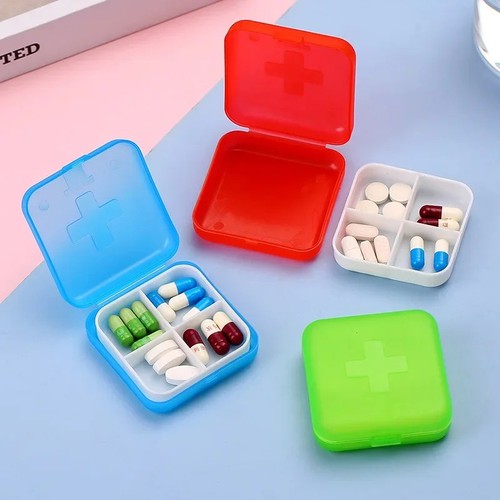 Daily pill box medicine - box,