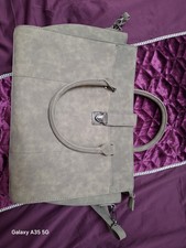 Olive Green Suede Shoulder Handbag Green With Shoulder Strap