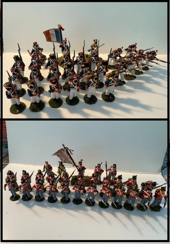 Painted napoleonic soldier - painted,