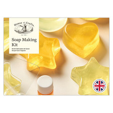 House of Crafts Soap Making Kit, Yellow, Single Craft Kit Set