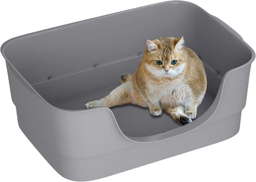 Extra large cat litter box - large, for