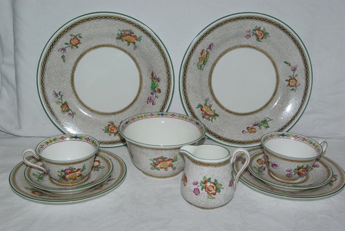 Antique handpainted art - handpainted,