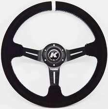 Kode-350mm Deep Suede Steering