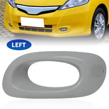 Left Side Front Bumper Fog Light Lamp Cover Grille Bezel For Honda Jazz 2011-15