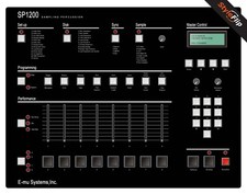 E-mu SP-1200 Skin | Black  |