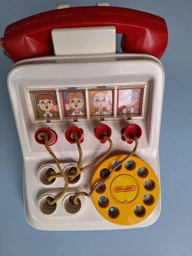 Vintage matchbox telephone - vintage,