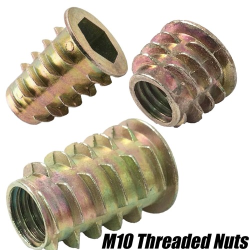 M10 threaded hex - threaded,