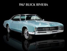 1967 Buick Riviera New Sign -