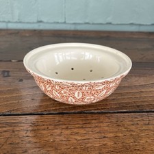 Vintage Mason's  Crabtree & Evelyn  2 part Floral Soap Dish  & Drainer - READ