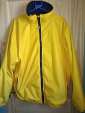 GILL mens Large polartec breathable sailing jacket yellow