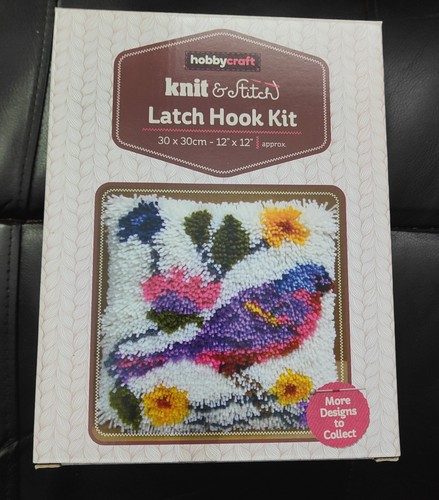 Latch hook kit bird design - latch,