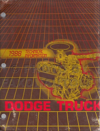 1988 dodge truck technical - 1988,
