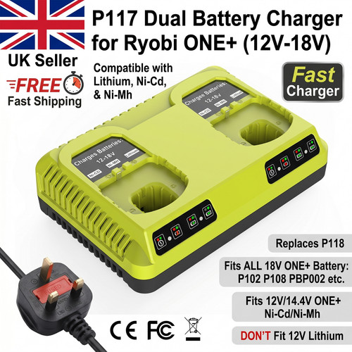 Dual battery charger - battery, for