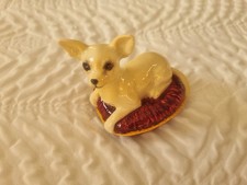 Beswick Chihuahua Dog On Cushion - No Damage excellent condition 