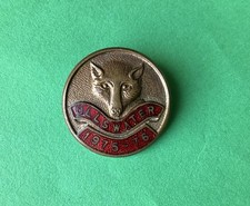 Vintage  Ullswater Hunt Supporters  Enamel Pin  badge  Fox Hunting 1975 - 1976