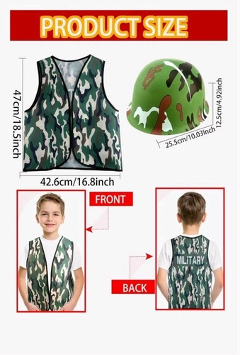 Army soldier costume - army, set