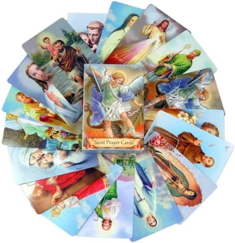 Holy cards with - with, prayers