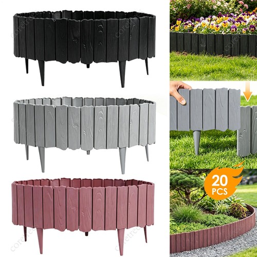 Garden border lawn edging - lawn,