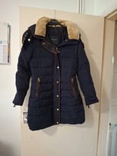 Zara- Warm Navy Padded Coat