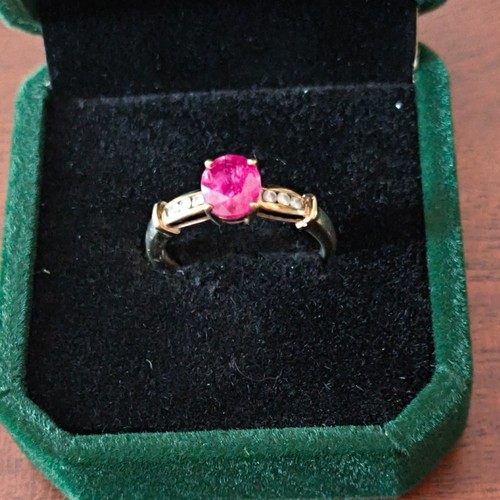Gems 9ct yellow gold - gems, oval