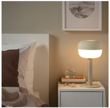 Ikea designer table - table, lamp