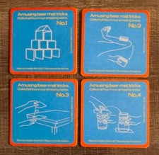 RARE SET OF 4 VINTAGE BAR