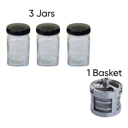 Set watch cleaning jar - set,