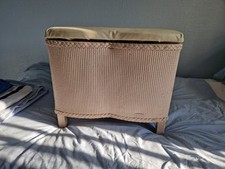Vintage Lloyd Loom Folkweave Ottoman Storage Box