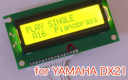 Yamaha dx21 yellow - yamaha,