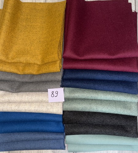 Premium wool fabric pieces - fabric, 20